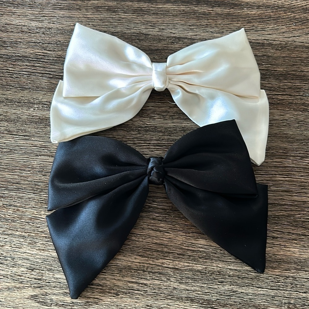 NEW unbranded coquette girl satin bows for hair